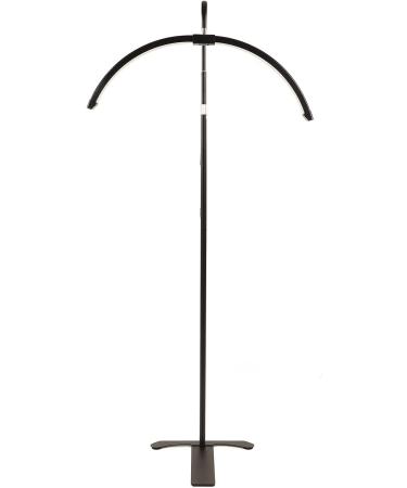 Cryfokt Eyelash LED Floor Light | 360 Adjust | Half Moon Lamp with Phone Holder | Adjustable Brightness | Ideal for Lash Extensions and Skincare - Buy Online on GoSupps.com