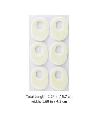 COHEALI Self-Adhesive Foam Toe and Foot Protectors - Pack of Cushions Pads for Moleskin, Suitable for Feet, Foam Stickers Sheets for Protection - Buy Online on GoSupps.com