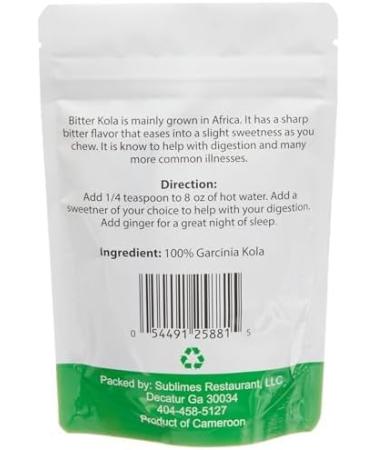 Buy Garcinia Kola Powder | 2 OZ Bitter Kola for Weight Loss & Health Benefits - International Shipping - Buy Online on GoSupps.com