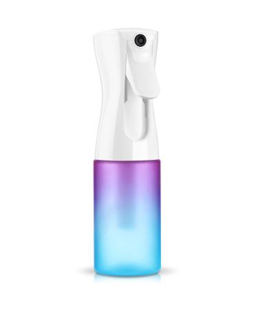 Continuous Water Spray Bottle, Hair and Water Mist for Hairstyling, Cleaning, Gardening, Misting and Skin Care, 360 Degree Empty Water Sprayer for Salon, Barber and Stylist. (Purple, 5 Ounce) Purple 5 Ounce