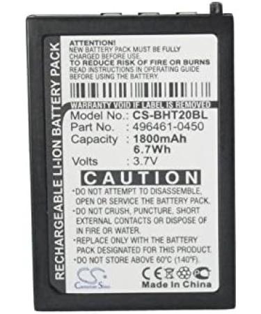 Replacement Battery for Denso BHT-604QW BHT-800 BHT-805B | 1800mAh 3.7V Compatible | International Shipping Available - Buy Online on GoSupps.com