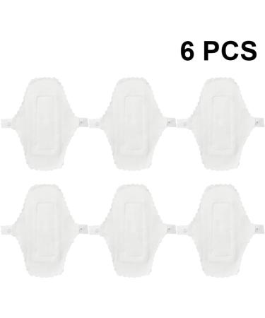 MILISTEN Waterproof Washable Menstrual Pads - 6 Pcs Reusable Sanitary Napkins & Panty Liners for Women - Buy Online on GoSupps.com