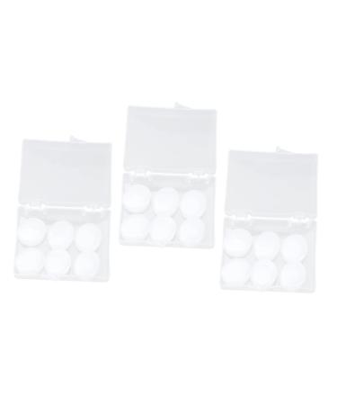 Gatuida Bee Costume Adult 18pcs Ear Buds Child Water Proof White Ear Plugs