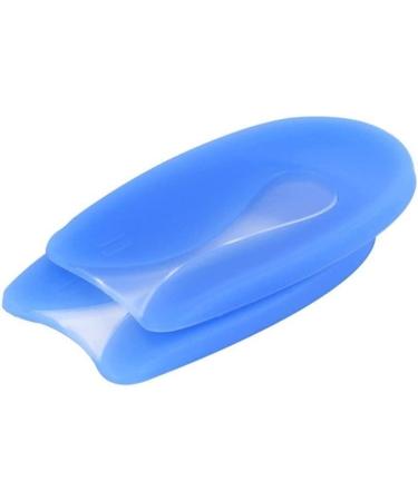 Shop Large Transparent Silicone Heel Inserts | Shock Absorption Foot Orthotics for Men | Pain Relief for Heel Spurs - Buy Online on GoSupps.com