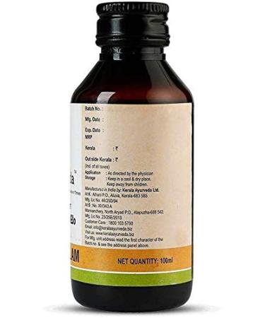 Glamorous Hub Kerala Ayurveda Bala Thailam - Anti-Inflammatory Oil 100 ml | International Shipping Available - Buy Online on GoSupps.com