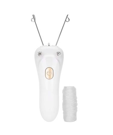 Buy Electric Epilator with USB Charging & Cotton Facial Thread - Pink & Gold | International Shipping Available - Buy Online on GoSupps.com