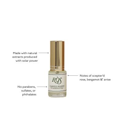 Caswell-Massey R S Eau de Parfum Travel Size Floral Spicy Amber Cologne for Men Infused With Essential Oils Made in USA 0.5 Fluid Ounces ROS 0.5 Fl Oz - Buy Online on GoSupps.com