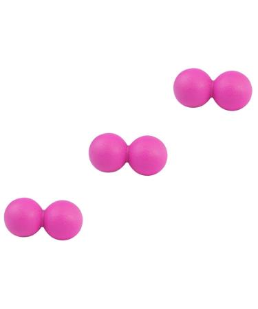 Magiclulu 3st massage ball for the body peanut ball acupressure roll Yoga-ball gym gymnasium massage roller foot massage device double ball massage ball relaxation ball