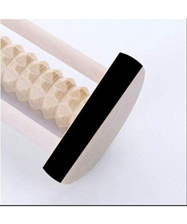 Denformy Wooden Foot Roller - Plantar Fasciitis Support for Foot Arch Pain & Muscle Soreness - Buy Online on GoSupps.com