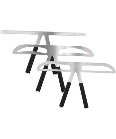 Angoily 3pcs Drawing Tools Grooming Stencil Eyebrow Assistant Eyebrow Drawing Tool Mold Modify Miss Suite mediumx3pcs As Shownx3pcs - Buy Online on GoSupps.com