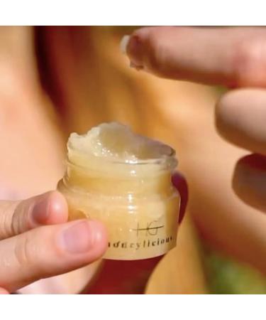  HG AESTHETICS HG AESTHETICS Honeylicious Honey Lip Scrub Natural Exfoliating and Moisturizing Scrub with Sugar Coconut Oil & Shea Butter - Buy Online on GoSupps.com