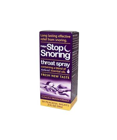 Essential Health Helps Stop Snoring Throat Spray, 2 Fluid Ounce