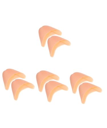 FOMIYES 4pcs Pair Coussin Silicone Gel Pointe Hot Electric Waist Girdle Toe Pads Caps Soft Toe Sleeves Shoe Spray Chaussure Femme Silicone Gel Pads Heel Pads So Soft