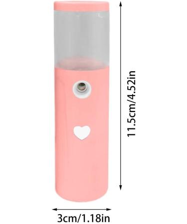 Mist Sprayer - Portable Nanoes Facial Mister Nanoes Mister for Eyelash Extensions Handy Mister USB Rechargeable for Face Hydrating Daily Makeup L20-pink - Buy Online on GoSupps.com