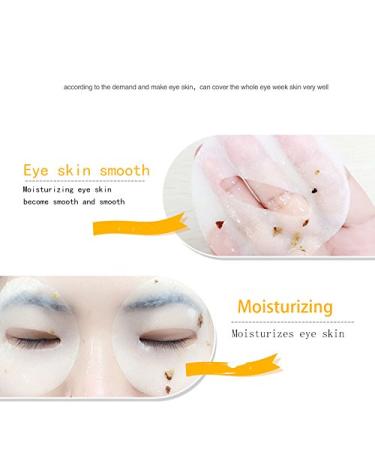 Yikimira Gold Osmanthus Collagen Eye Mask - Anti-Aging Anti-Swelling Dark Circle Treatment - 80 Moisturizing Masks - Buy Online on GoSupps.com