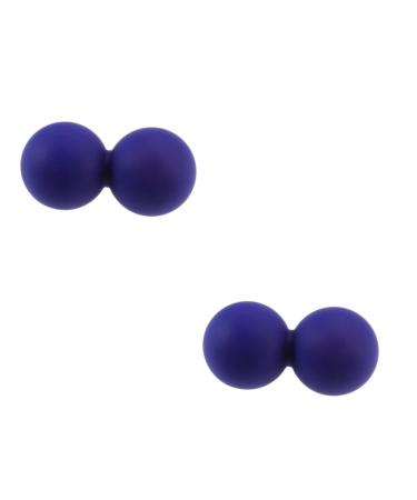 Frcolor 2st yoga ball fascia massage muscle relaxation back massage peanut yoga roller fascia ball roll massage ball peanut ball peanut ball peanut ball massage ball yoga ball fitness