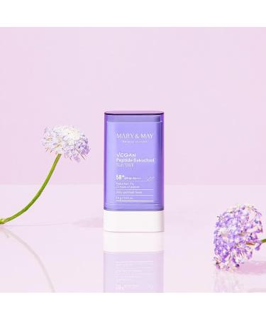 Mary&May Vegan Peptide Bakuchiol Sun Stick 50+ PA++++ 18g - Buy Online on GoSupps.com