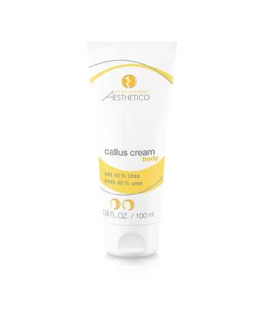 AESTHETICO callus cream - functional cream against strong calluses cracked skin cream with urea (3 x 100 ml) 100 ml (pack of 3)