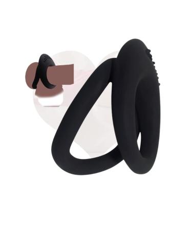 Flexibility black silicone massage set versatile fitness soft well-designed simple and comfortable improves the mood relaxes the muscles