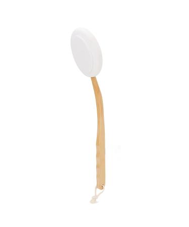 Lotion Applicator with 6 Replacement Heads - Long Handle Shower Back Scrubber for Men and Women - Professional Back Brush for Home Use - Buy Online on GoSupps.com