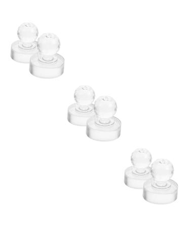 Outanaya 6 Pcs Eyeshadow Repair Mold Powder Cosmetic Stamper Makeup Gadget Pressed Powder Seal