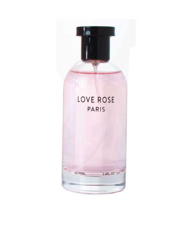 Love Rose Paris Women 100ml Eau De Parfum Vaporisateur Spray Long Lasting Passion Flower Green Vetiver Oil From France - Buy Online on GoSupps.com