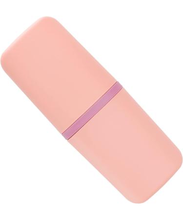 Ngosuet 4-Part Travel Toothbrush Set | Toothbrush Holder for Home & Trips | Stylish Blue Light Blue Pink & Gray - Buy Online on GoSupps.com