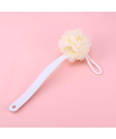 Healifty Double-Sided Back Brush 2pcs - White Bath Scrubber with Massage Handle - Buy Online on GoSupps.com