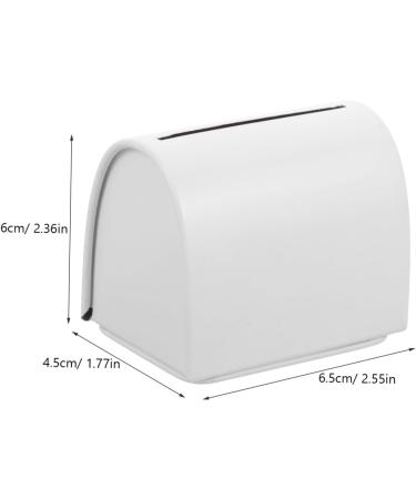 Sewacc Box for Hairdresser - Portable Sound Recycling & Blade Disposal Case | White Wrought Iron Knife Holder - Buy Online on GoSupps.com