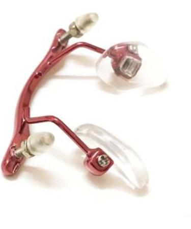 BEGISA Eyeglass Nose Pads - Metal Nose Bridge Rimless Replacement for Eyeglasses - Red Color - Buy Online on GoSupps.com