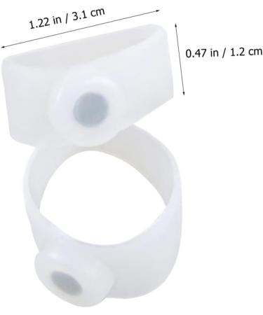 25 Pairs Magnetic Toe Rings - Elastic Acupoint Covers & Practical Toe Supplies for Improved Wellness - Buy Online on GoSupps.com