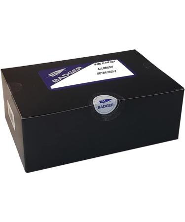 Badger Air-Brush Co. Sotar 2020-2F Large Gravity Feed Fine Airbrush - Black - Buy Online on GoSupps.com