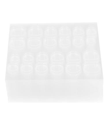 Lurrose 50 sheet nail art accessories nail adhesive strips nail glue for artificial nails adhesive bags for nail nail polish manicure high -quality rubberized paper adhesive label