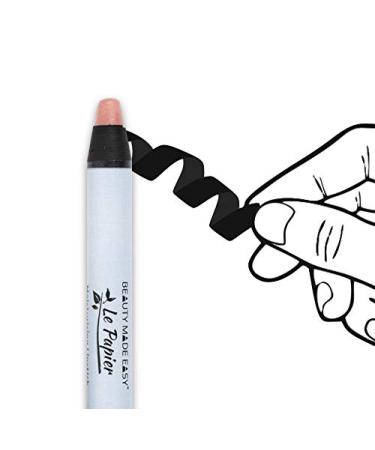 Beauty Made Easy: Vegan Moisturising Lipstick - Glossy Nudes CORAL | Plastic-Free Shea Butter 6g - Buy Online on GoSupps.com