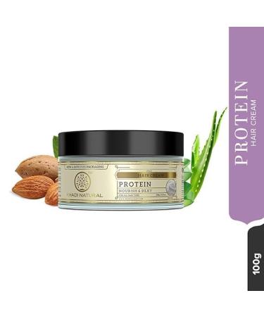 Protein Hair Cream | Soft & Shiny Hair | Natural Cream for Dry Hair | Paraben & Silicone-Free | All Hair Types - Buy Online on GoSupps.com