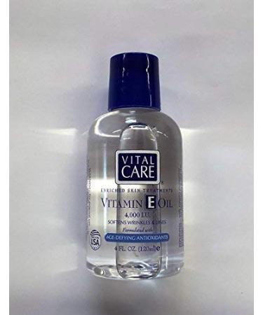 Vital Care Age Defying Vitamin E Oil 4000 IU 4oz - Skin Treatment - Buy Online on GoSupps.com