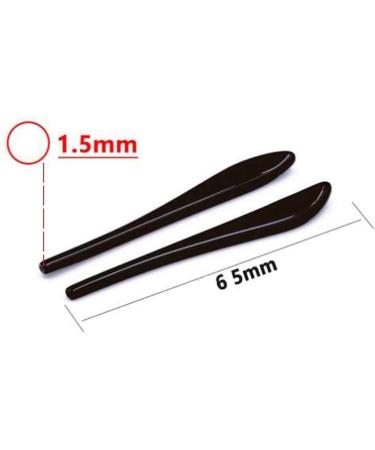 DeeboW Glasses Replacement Temples - Yewear Leg 2 Pairs Eyeglass End Tips & Ear Plugs for Thin Metal Frames - Brown - Buy Online on GoSupps.com