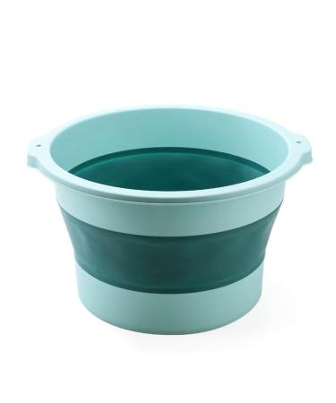 Plastic Foot Soaking Foldable Basket Tub Basin Washing Feet