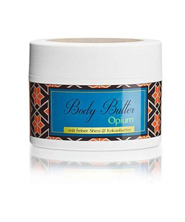 CristinenMoor Body Butter Opium 200 ml with organic almond oil organic shea and cocoa butter