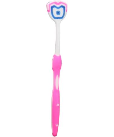 Buy Tongue Brush 10 Pack - Silicone Tongue Cleaner for Adults (Pink) | Ergonomic Design for Fresh Breath - International Shipping Available - Buy Online on GoSupps.com