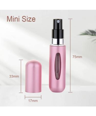 Mini Travel Perfume Refillable Atomizer Spray Bottle - 3 Pack 5ml (3 Pcs) - Buy Online on GoSupps.com