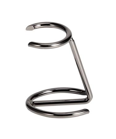 1 Piece Metal Shaving Brush and Razor Holder Shave Brush Stand Beard Brush Holder Razor Brush Holder Razor Stand for Razor Storage Men's Shaving Tool Gun Black