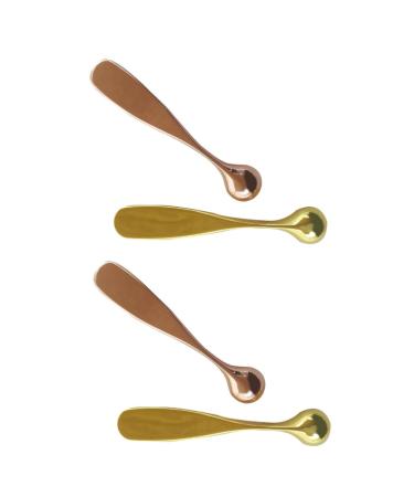 4 pieces massage device Tools skin care spatula make-up- spoon skin care tools eye massager eye massage tab eye face magic wand the face eye cream pick-stick