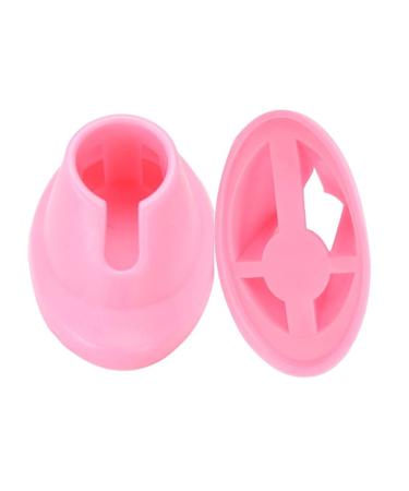 SUKPSY 4 Pcs Soft Rubber Nail Polish Bottle Holder - Anti-Spill Stand for Manicure Display - Buy Online on GoSupps.com