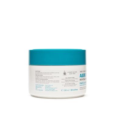 Aloe Excellence - 100% Natural Aloe Vera Revitalizing Face & Body Cream | Daily Moisture & Regeneration | Made in Canary Islands | 300ml - Buy Online on GoSupps.com