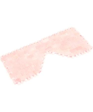 Verdant Touch Cold Therapy Eye Mask - Jade & Rose Quartz Eye Treatment for Relaxation & Revitalization | International Shipping Available - Buy Online on GoSupps.com
