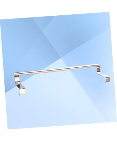 Alipis Over Door Clothes Hanger Rack Nail Hooks Nail Hangers Coat Hanger Rag Hanging On The Door medium Silver - Buy Online on GoSupps.com