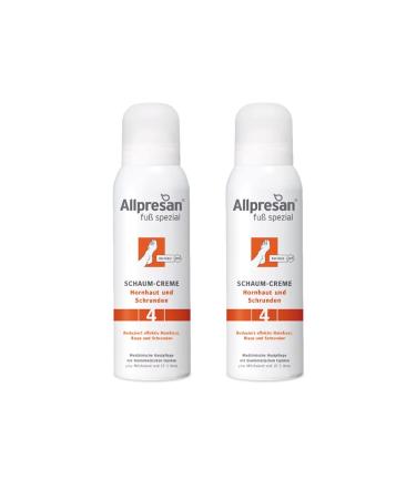 Allpresan Foot Special No. 4 Foam Cream - Calluses and Cracks - For daily care of calloused foot skin - 2x125 ml - Buy Online on GoSupps.com