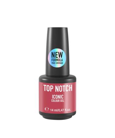 Mesauda Top Notch Iconic 201 Tender Pink 14ml - semi-permanent nail polish