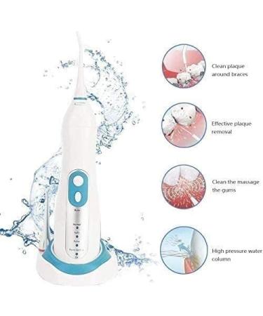 Professional Cordless Water Flosser - Portable Dental Oral Irrigator 135ML Tank Rechargeable & IPX7 Waterproof - Easy to Clean Space-Saving Design for Healthy Gums - Buy Online on GoSupps.com